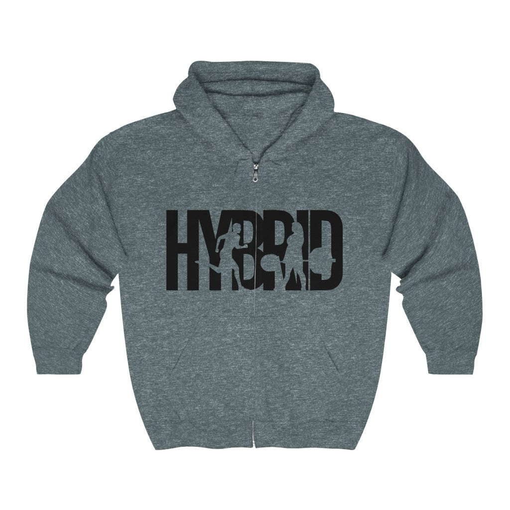 Classic HYBRID Full Zip Hooded Sweatshirt