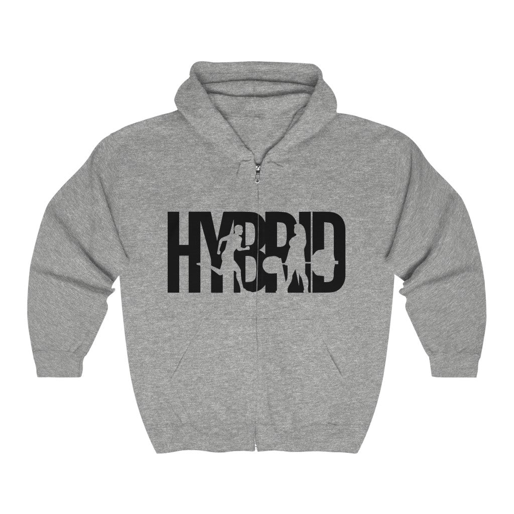 Classic HYBRID Full Zip Hooded Sweatshirt